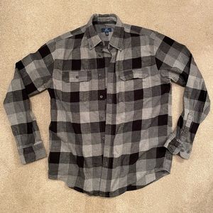 George Button-down flannel